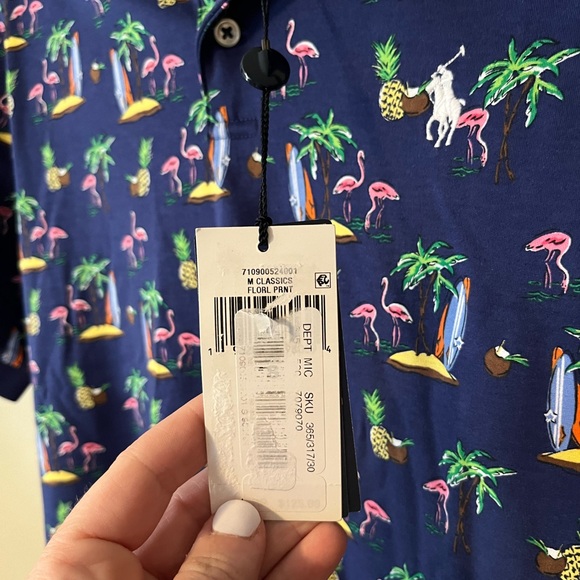 Polo Ralph Lauren Classic Fit Cotton Polo Shirt NWT - Picture 5 of 9